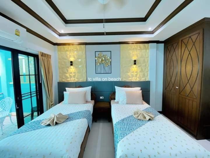 Tc Villa On Beach Ko Lan Bagian luar foto